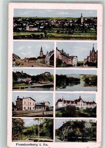 Frankenberg 1911 Mehrbildkarte