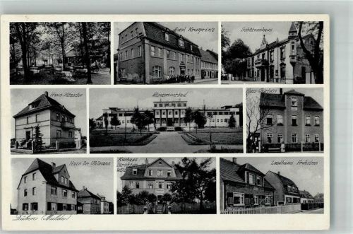 Bad Düben Eisenmoorbad Kurhaus Haus Charlotte Haus Nitzsche Hotel Kronprinz