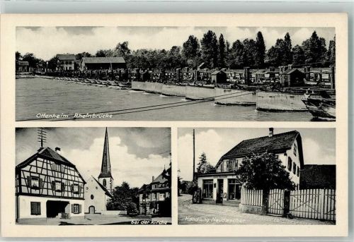 Ottenheim Handlung Naudascher Kirche Rheinbrücke