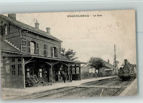 Esquelbecq La Gare Bahnhof Dampflok Zug