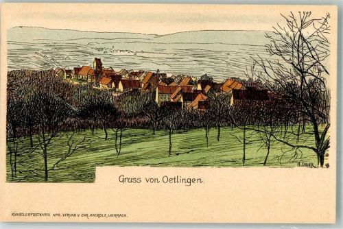 Ötlingen 1898 Verlag Chr. Haerdle Nr. 9