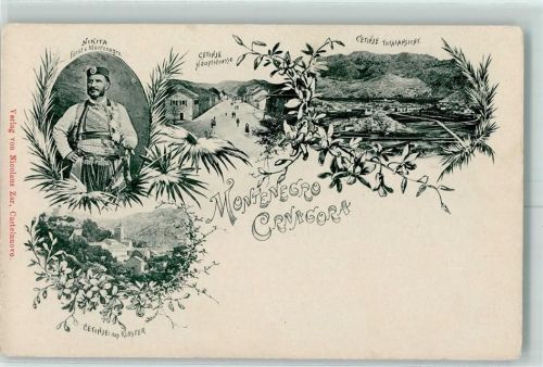 Cetinje Cettigne 1899 - Fürst Nikita