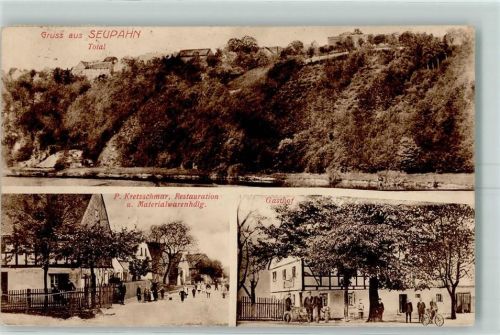 Seupahn P. Kretzschmar Restauration und Materialwarenhandlung Gasthaus