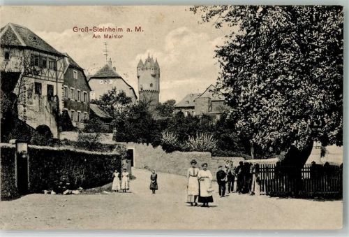 Steinheim 1915 Am Maintor