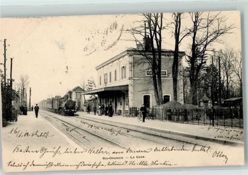 Ris-Orangis 1904 La Gare Bahnhof