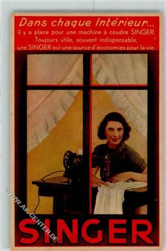 Werbung Singer AK