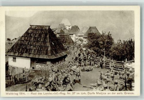 Podgorica 1914 Medjice WK I Landw.Inf.Reg. Nr.37