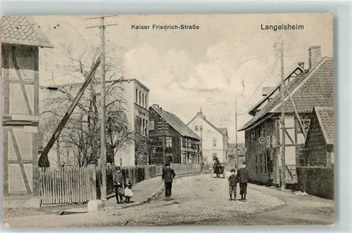 Langelsheim 1912 Kaiser Friedrich-Straße Kinder