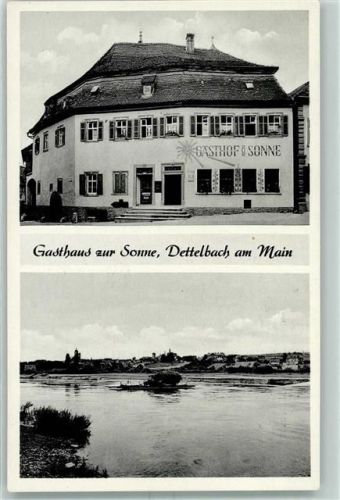 Dettelbach Gasthaus Zur Sonne Bes Kath. Hartlieb