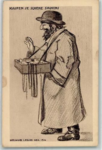 1917 Kaifen se schene Sachens AK