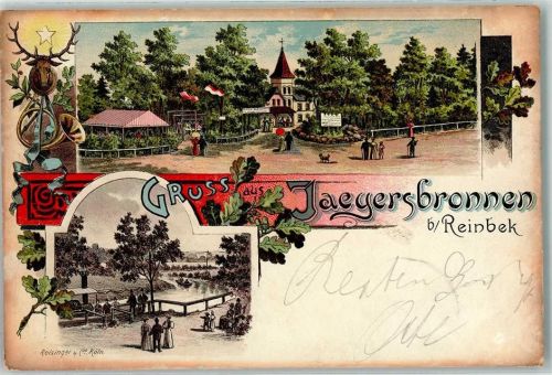Reinbek 1900 Jägersbronnen Eichenlaub