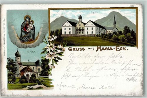 Maria Eck Heiligenbild Kirche Kloster