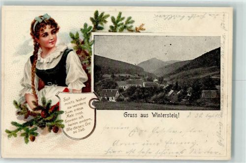 Winterstein Trachtenmädchen