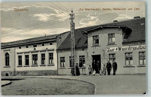Biederitz 1917 Gasthaus zur Weintraube