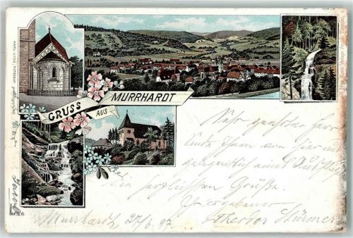 Murrhardt Wasserfall Kirche