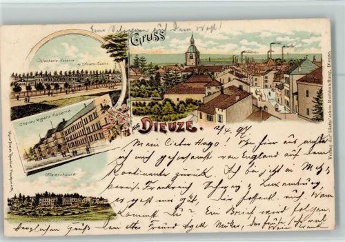 Dieuze Infanterie Kaserne Chevaulegers Verlag Rosenblatt