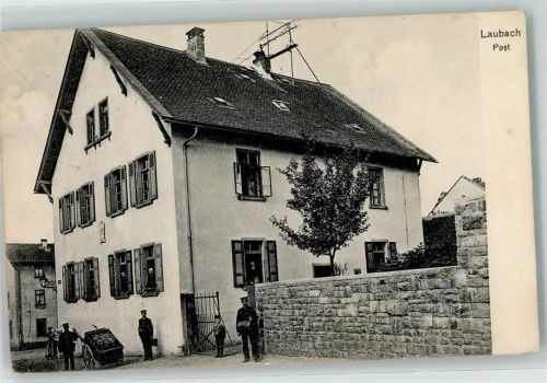 Laubach 1916 Post Postboten