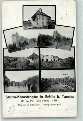 Sehlis 1912 Sturm-Katastrophe