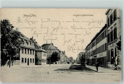 Neu-Ulm 1903 Augsburgerstraße