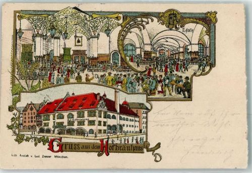 München 1897 Hofbräuhaus