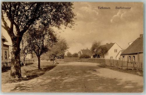 16356 O1311 Tiefensee b Bad Freienwalde - Dorfstraße