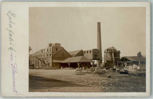 Flaucourt 1917 Zuckerfabrik