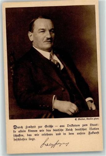 Prof. Dr. Willy Hellpach Badischer Staatspräsident Politik