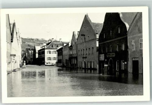 Haag Hochwasser Ort handschriftlich