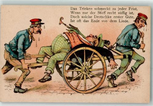 Dicker Mann Karren
