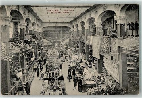 Verviers 1910 Interieur du Grand Bazar