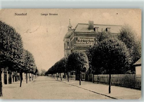 Naunhof Lange Straße Gasthaus Goldne Kugel