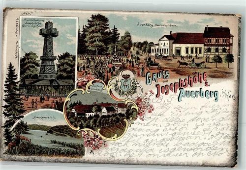 Auerberg Aussichtsturm Josephshöhe Gasthaus Frankenteich Schloss Stolberg
