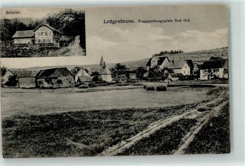 Lettgenbrunn 1917 Beilstein Truppenübungsplatz Bad Orb
