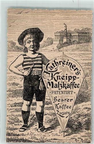 München Kathreiners Kneipp Malzkaffee sign. Max Mandt