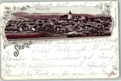 Sontra 1907 Güterzug