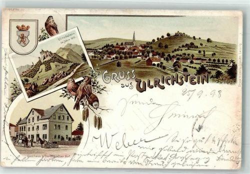 Ulrichstein 1898 Gasthaus Zum Darmstädter Hof