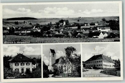 Biberach Pfarrhof Kirche Brauerei Schmid