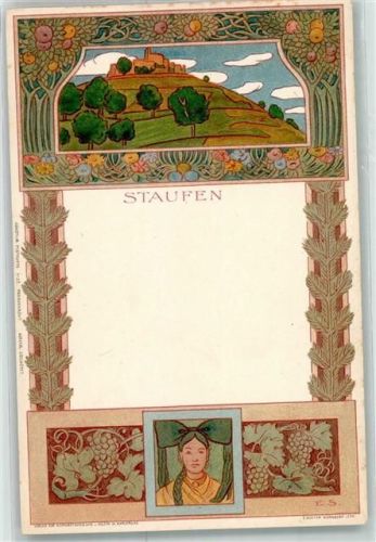 Staufen Trachten sign E. S.