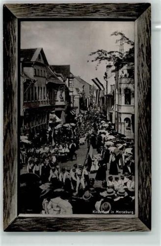 Merseburg Kinderfest Passepartoutkarte
