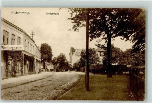 Süderbrarup 1914 Großestraße