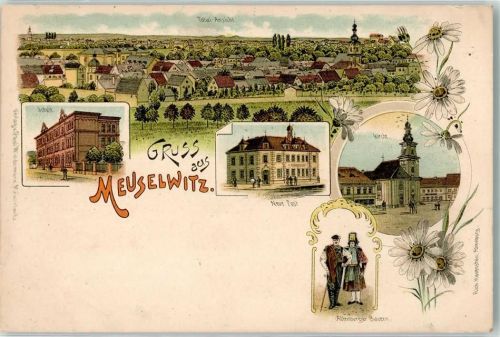 Meuselwitz Altenburger Bauerntracht Neue Post Schule