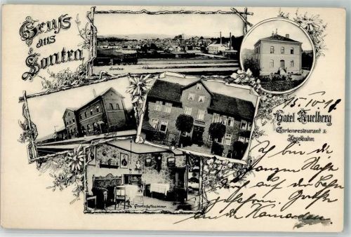 Sontra Hotel Kuelberg Gesellschafszimmer Bahnhof Bahnsteig