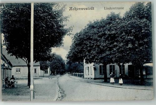 Hohenwestedt 1907 Lindenstraße