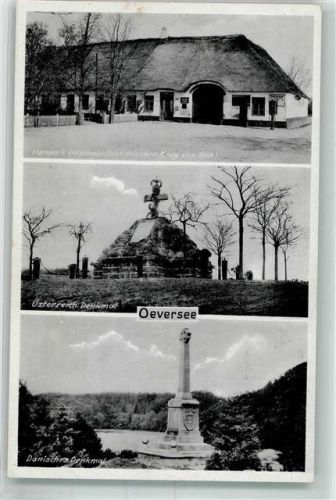 Oeversee Hansens Gasthaus Histor. Krug Österreich Denkmal Dänisches Denkmal