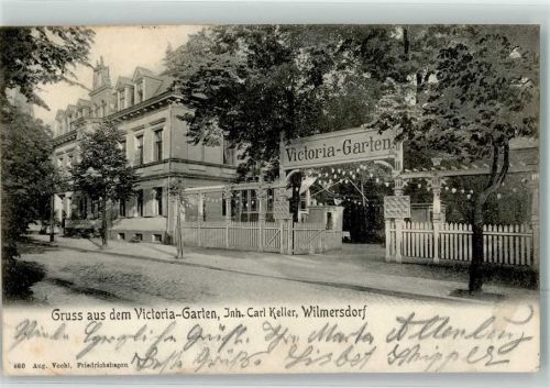 Wilmersdorf 1906 Gasthaus Victoria-Garten
