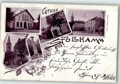 26969 W2890 Stollhamm 1898 - Ehrenmal Kirche