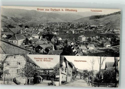 Durbach Hauptstraße Gasthaus zum Ritter