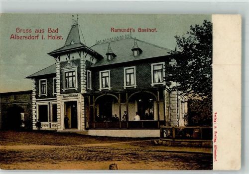 Albersdorf 1908 Gasthaus Rarmundt