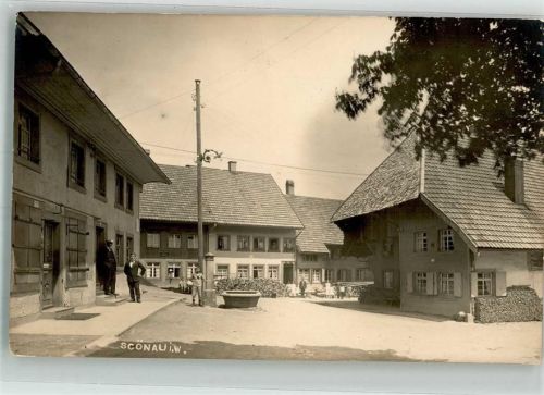 Schönau Wiesental Dorfstraße Dorfbrunnen