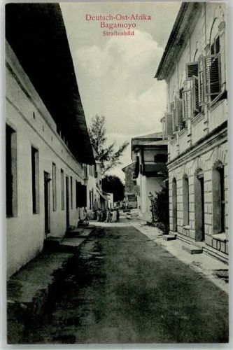 Bagamoyo Bagamoyo Tansania Straßenbild Verlag Dobbertin Nr. 361